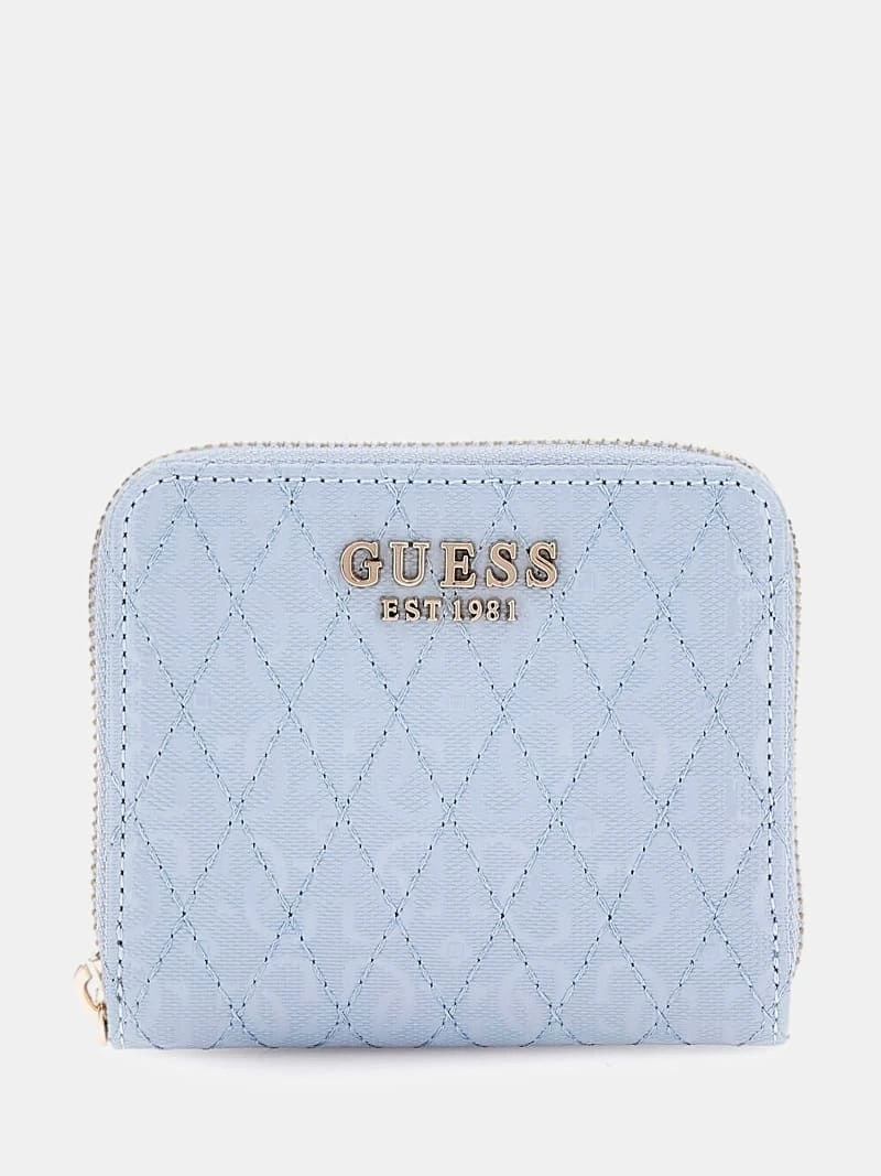 Guess Kadın Mavi Betula Küçük Fermuarlı Cüzdan