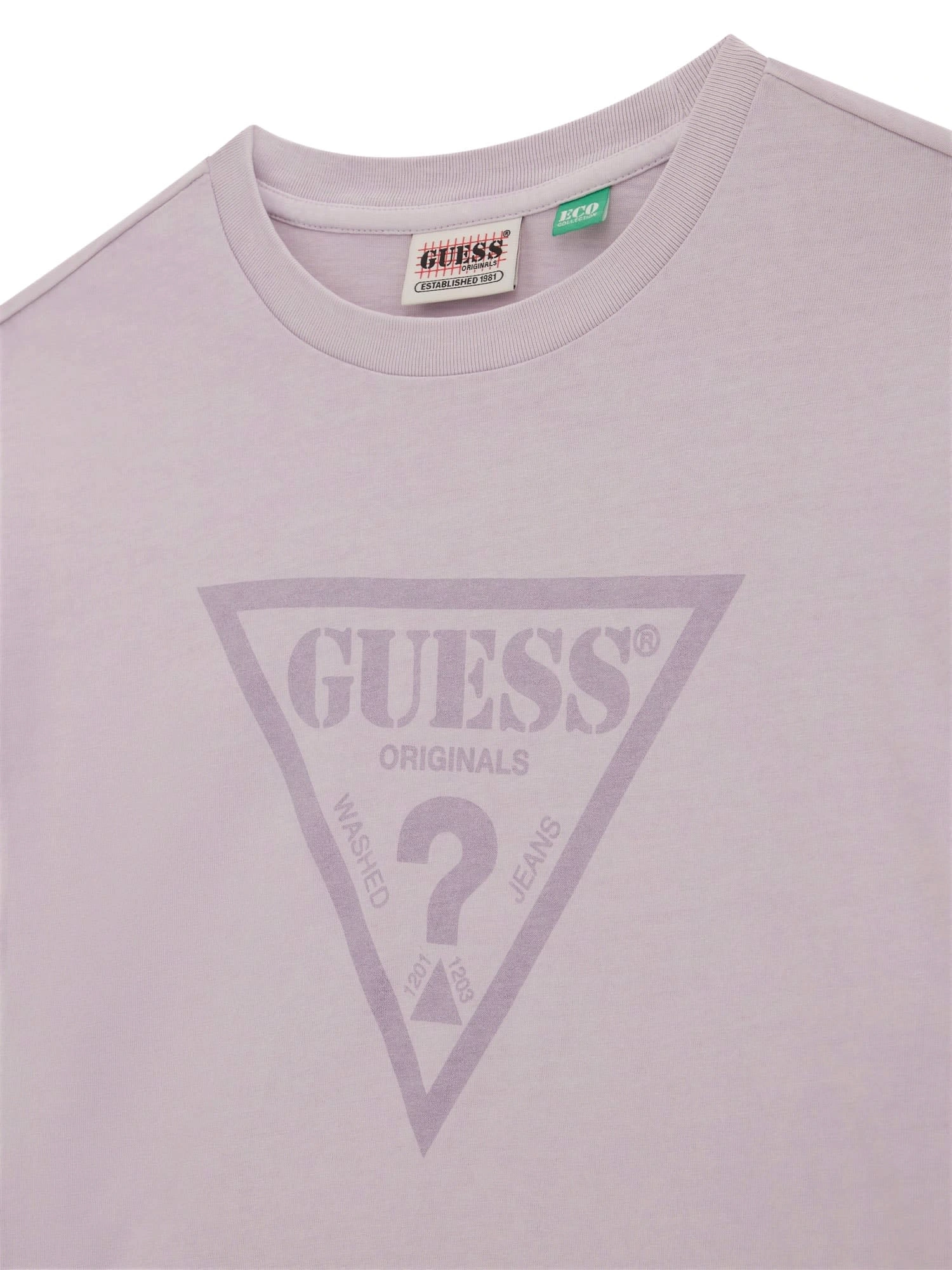 Guess Kadın  Vintage Triangle Bol Tişört