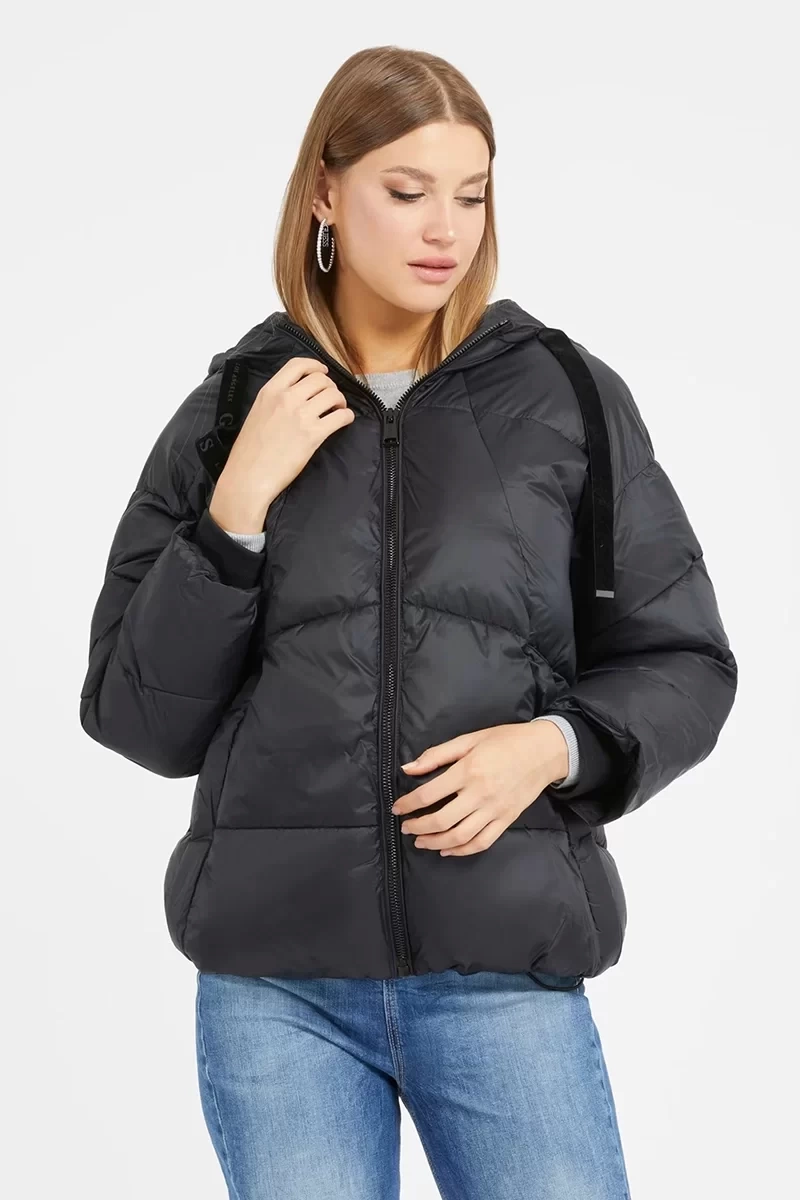 Guess Kapüşonlu Şişme Mont