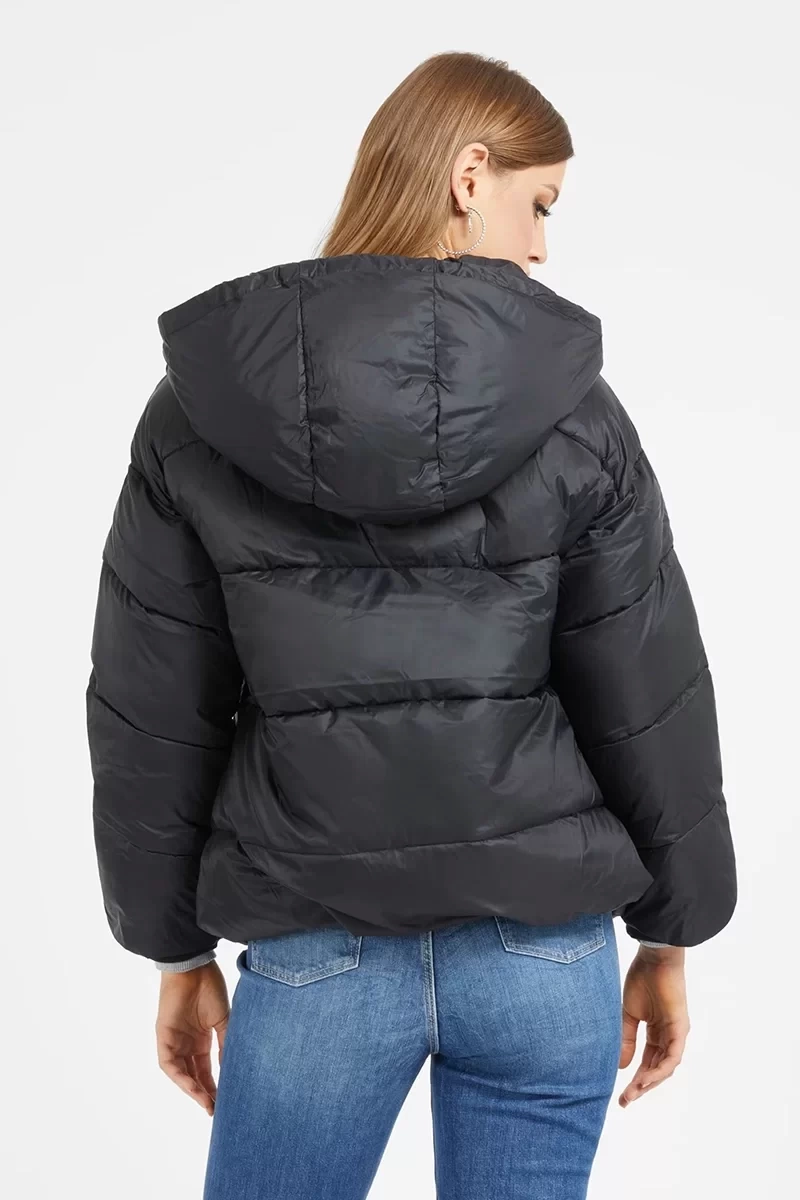 Guess Kapüşonlu Şişme Mont