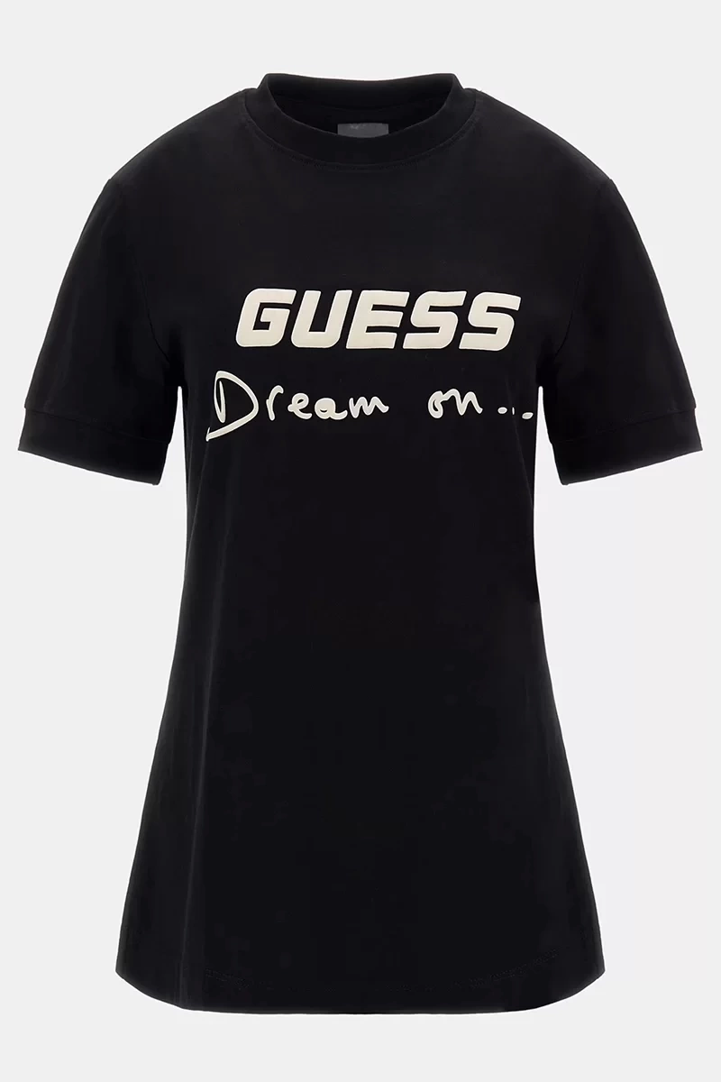 Guess Önü Logolu Tişört