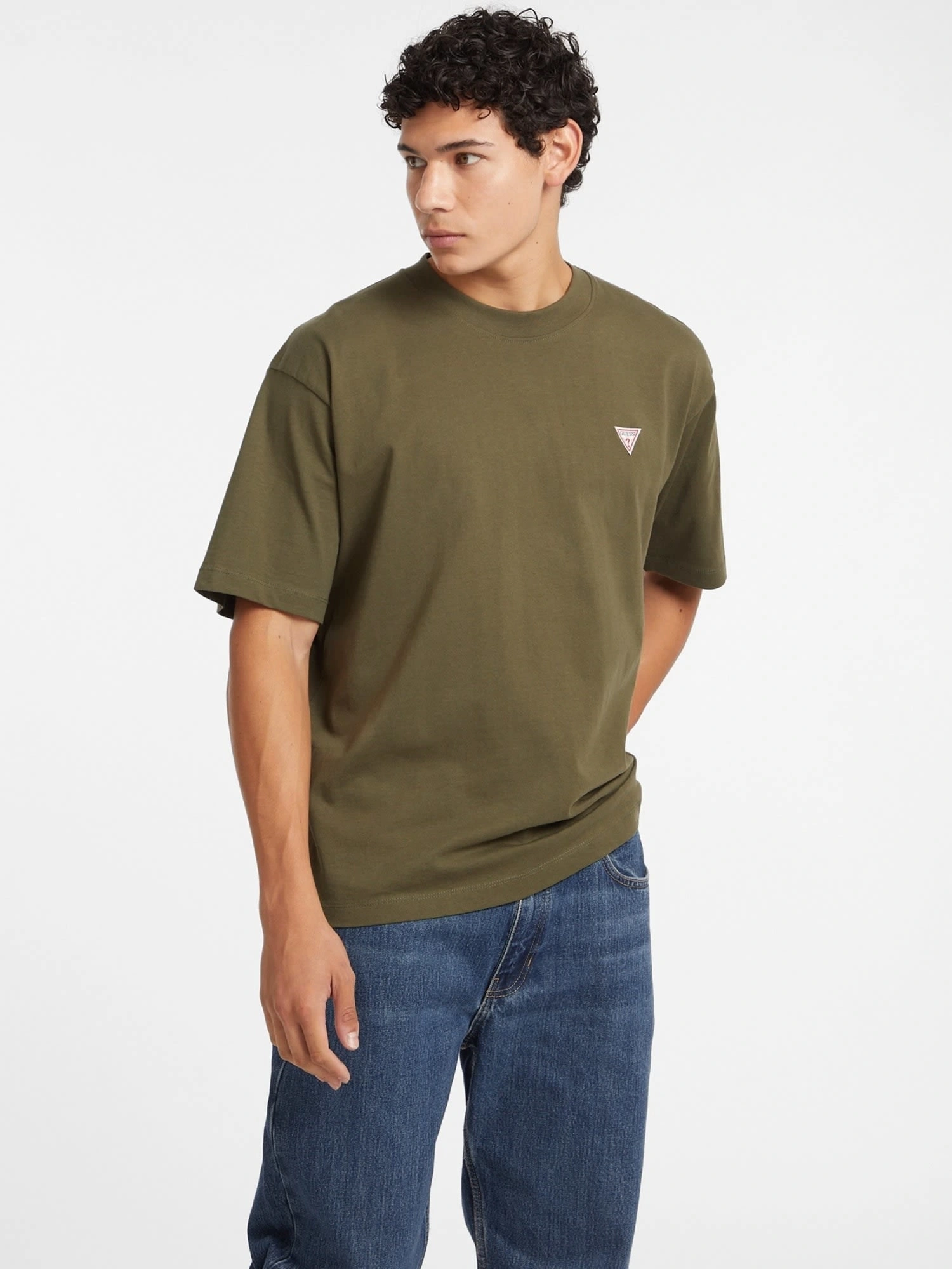 Guess Oversize Siyah Erkek Tişört