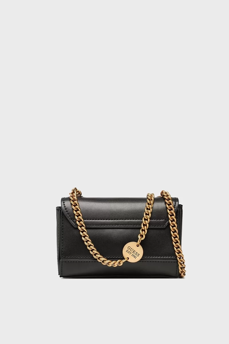 Guess Iseline Zımba Detaylı Mini Çapraz Çanta