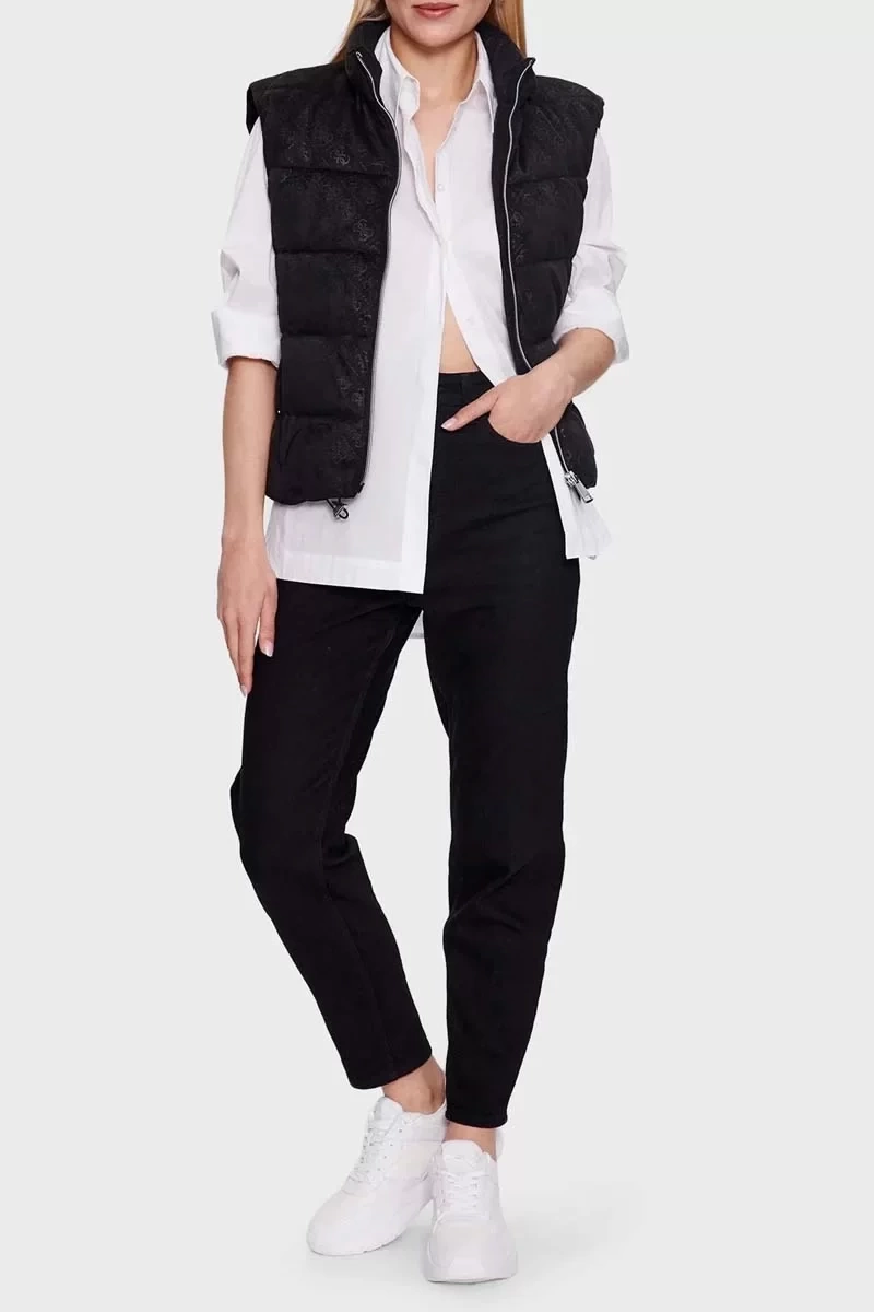 Guess  Süet Şişme Kadın Yelek