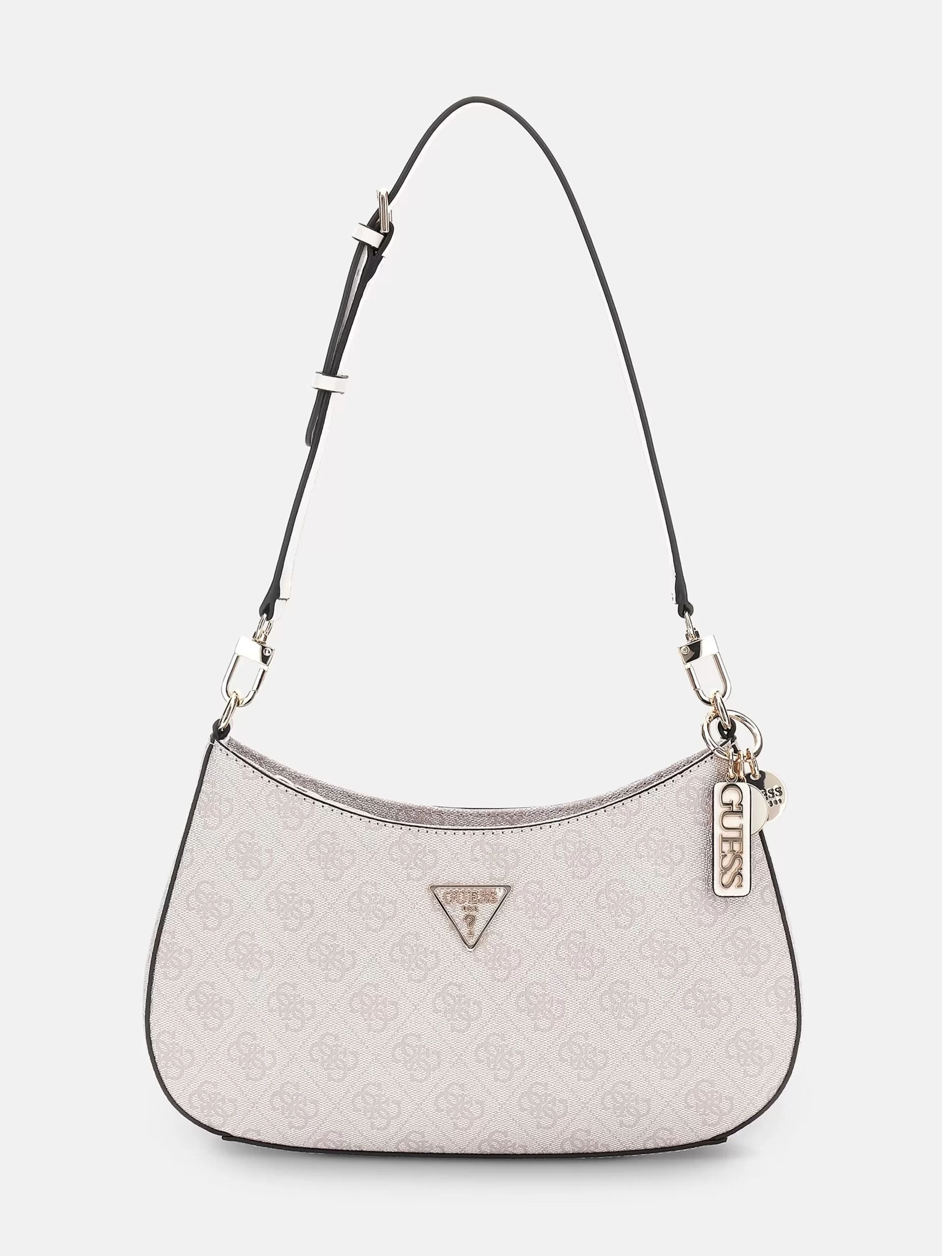 Guess Kadın Krem 4G Logolu Omız Çantası