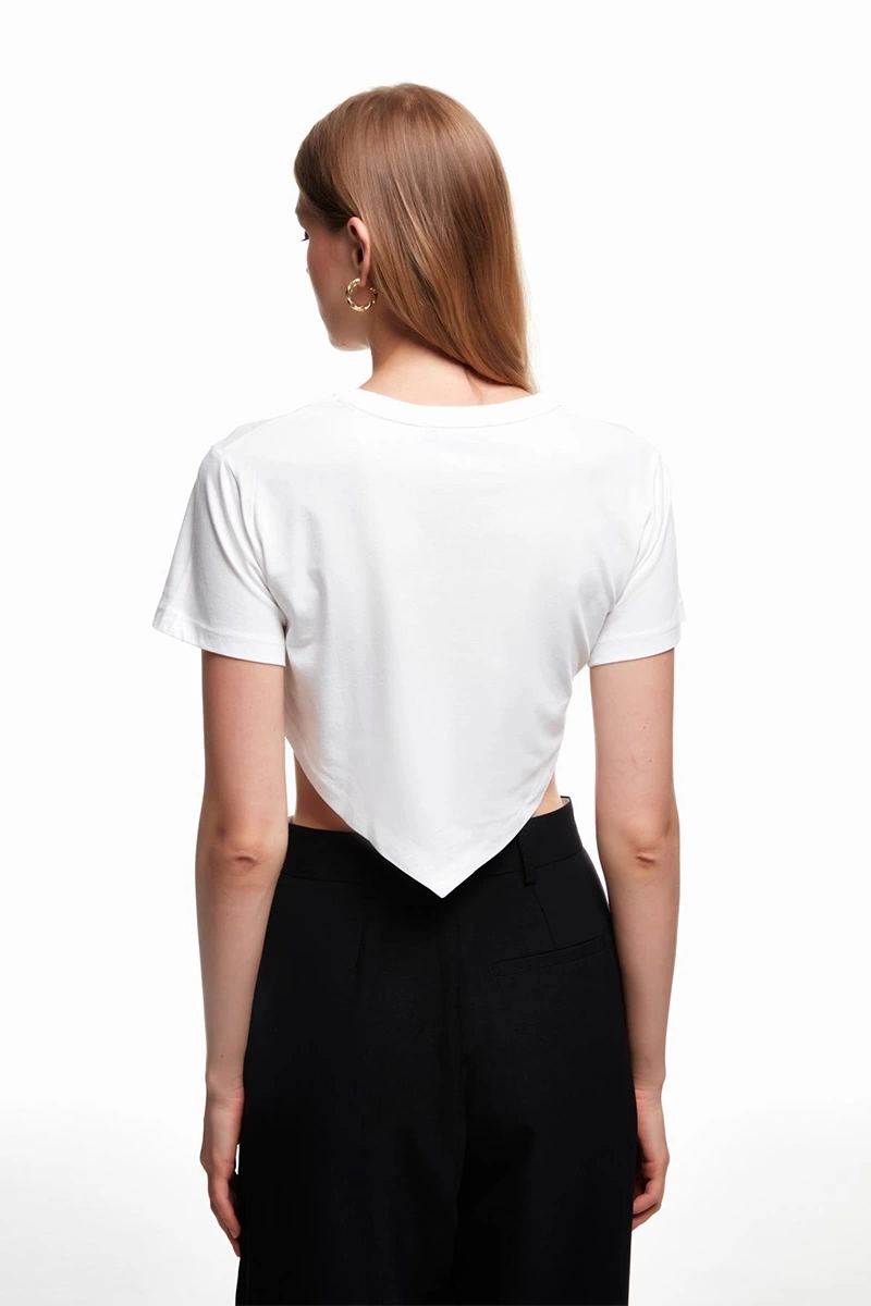 Kalp Baskılı Tshirt