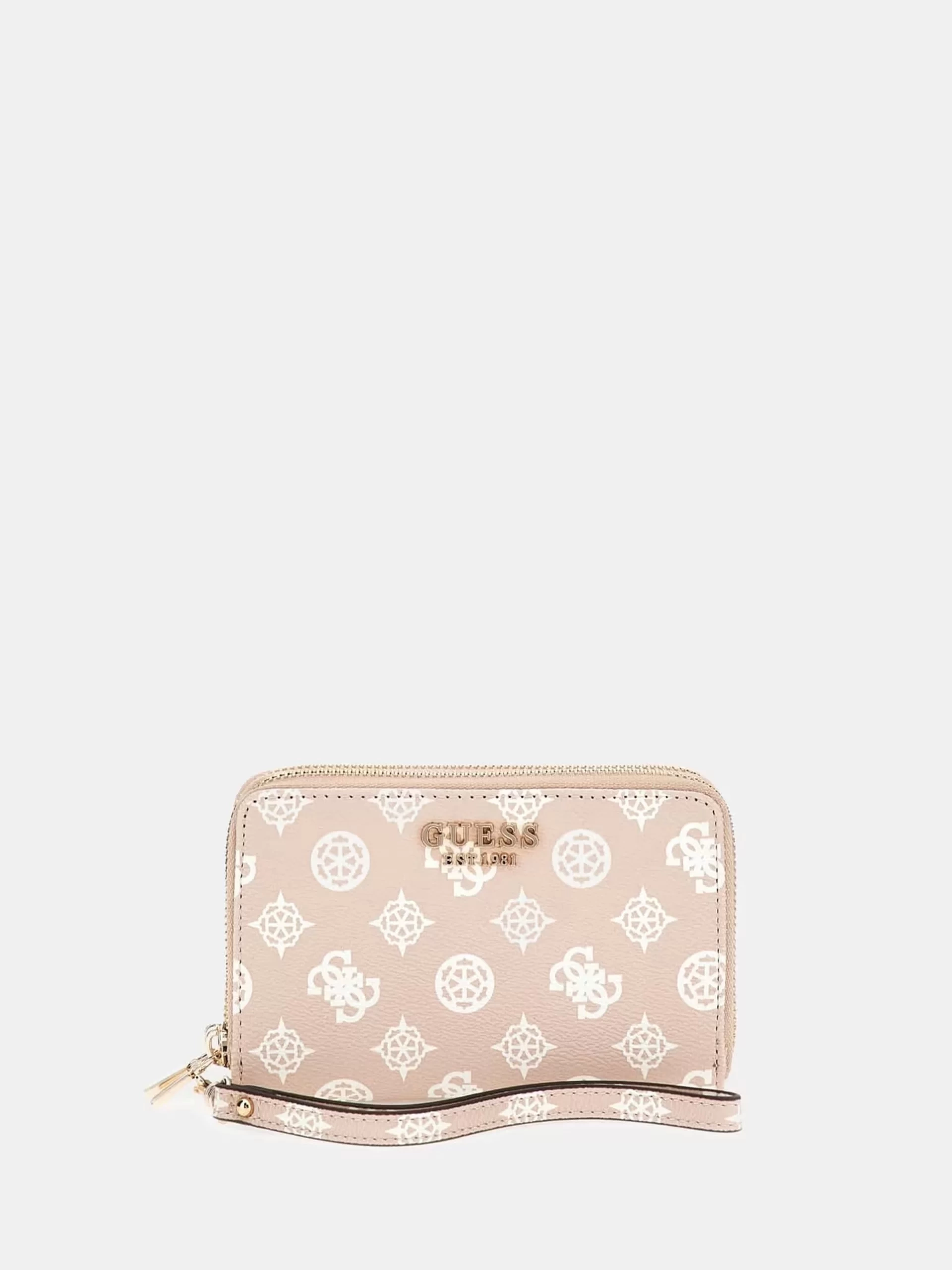 Guess Laurel 4G ve Peony Logolu Büyük Boy Cüzdan