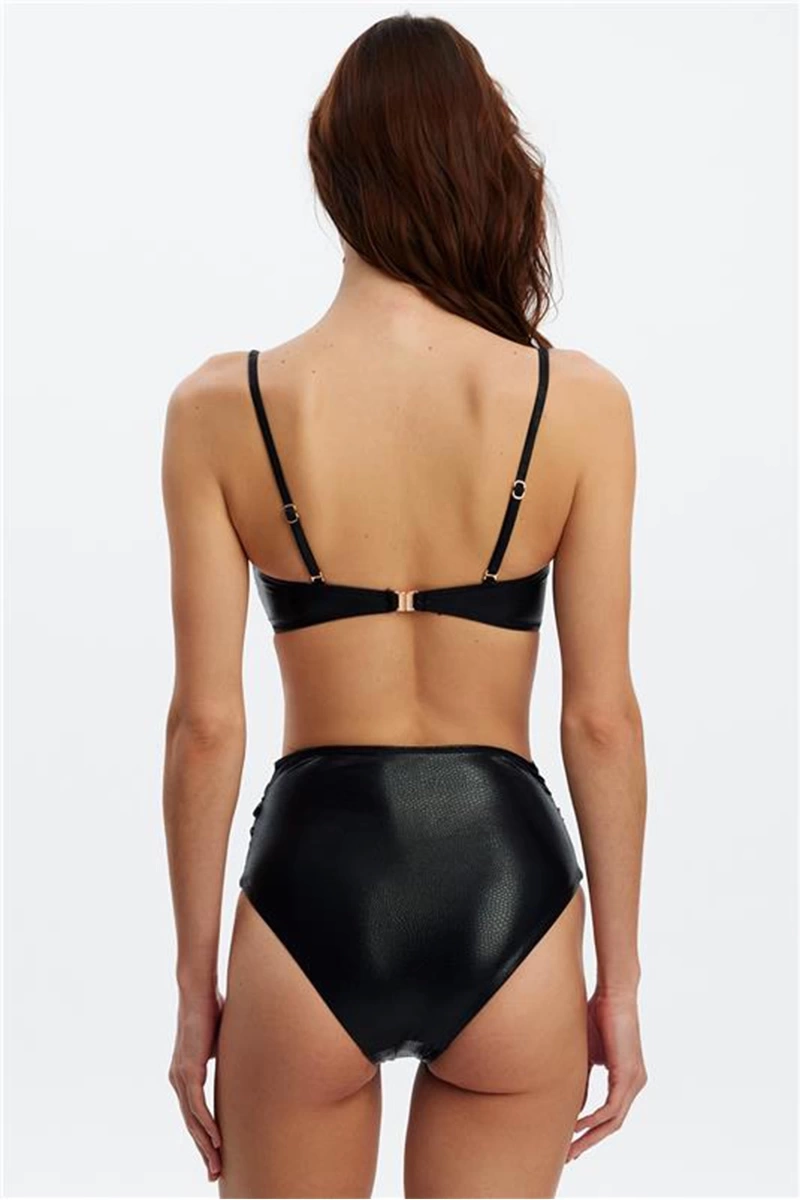 Louren Straplez Bikini Takımı-SIYAH