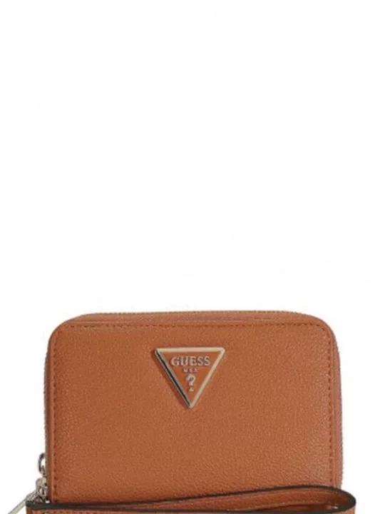 Guess M Cognac Çevresindeki Meridian Fermuarılı Cüzdan