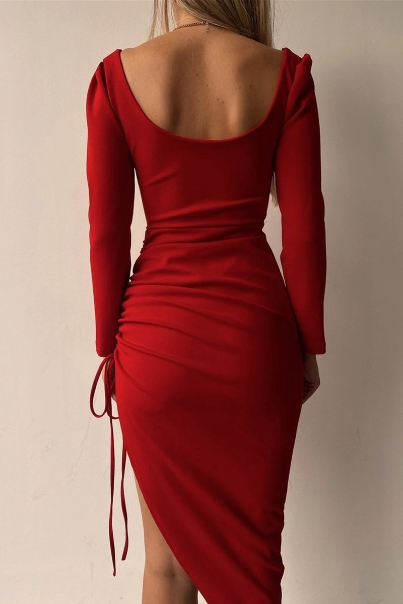 Mısscıx Kırmızı Elbise
