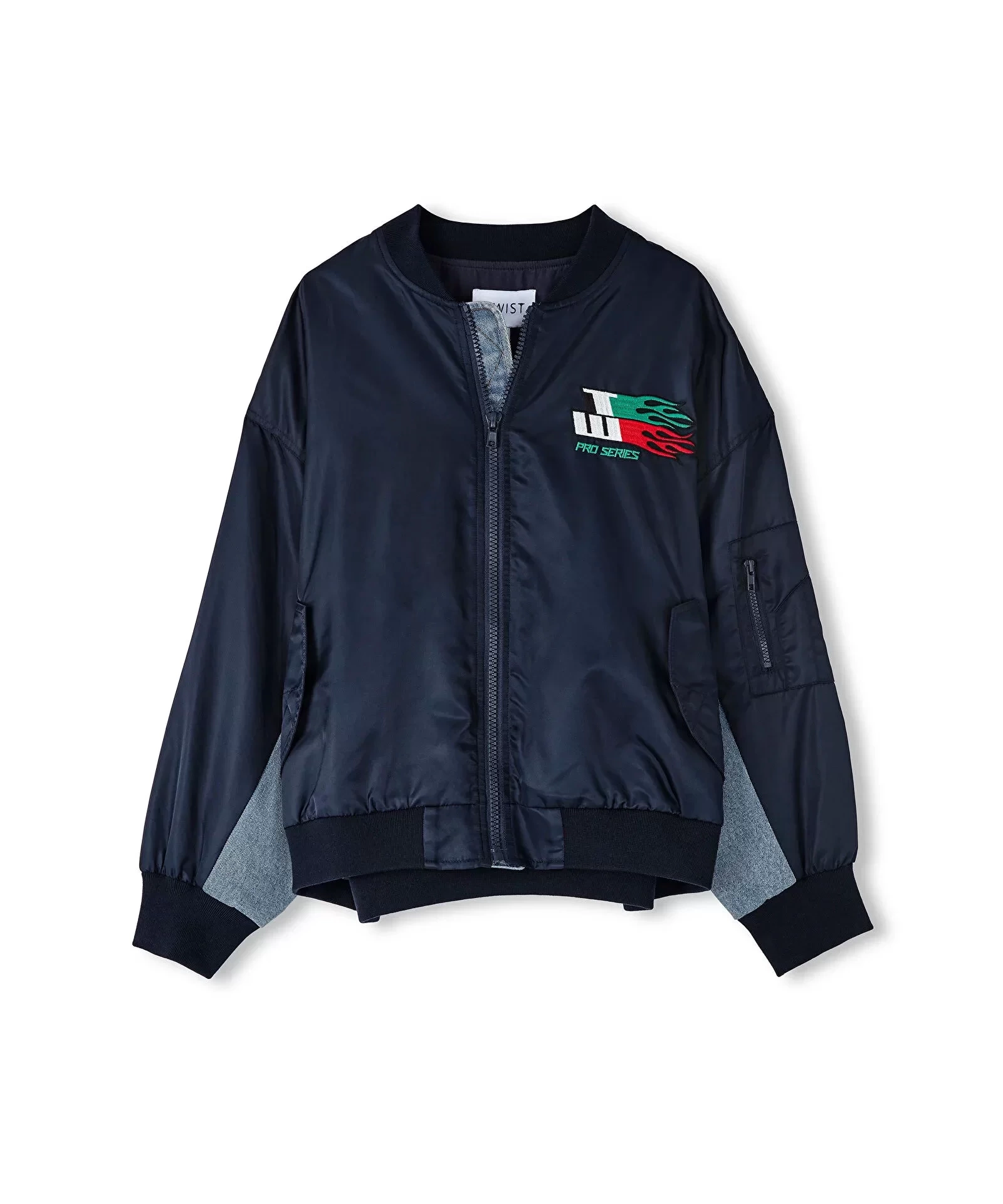 Twist  Denim Mix Bomber Mont