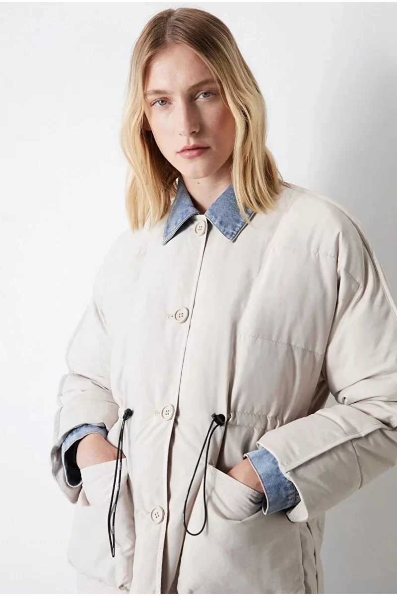 İpekyol Denim Mix Mont