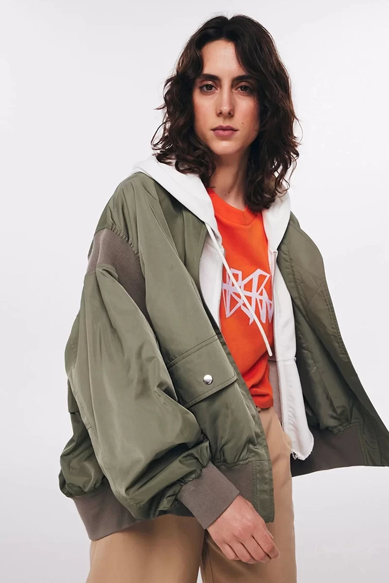 Twist Ribana Mıx Bomber Mont Kadın