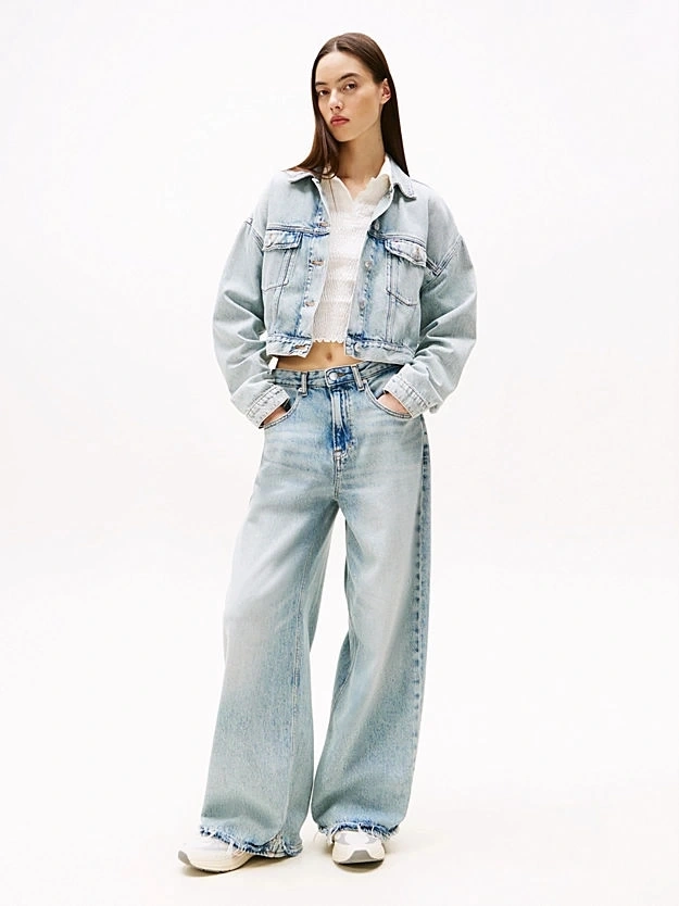 OVSZ CROP TRUCKER JACKET BI6012