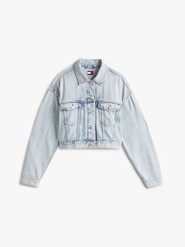 OVSZ CROP TRUCKER JACKET BI6012