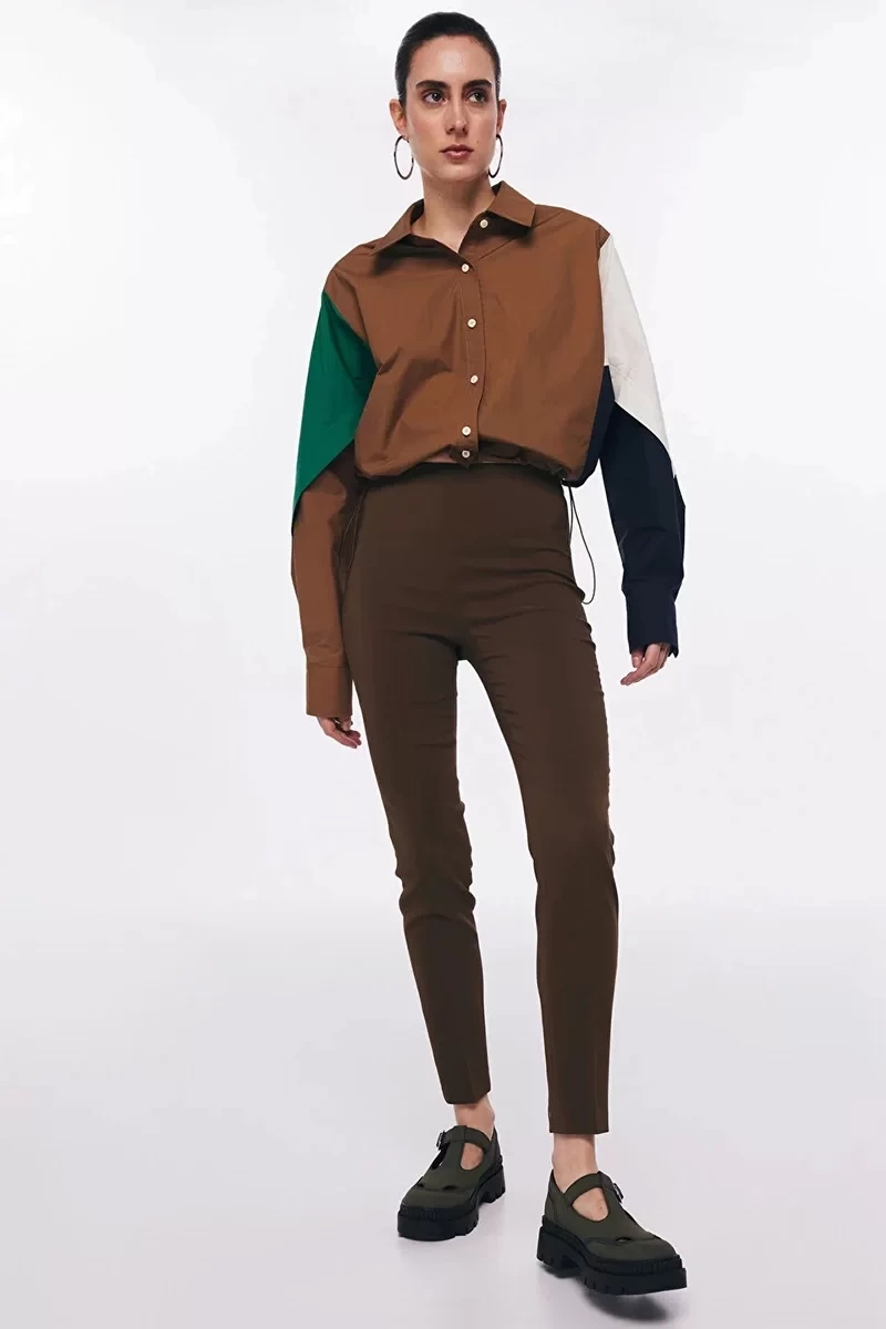 Twist  Slim Fit  Kadın Pantolon