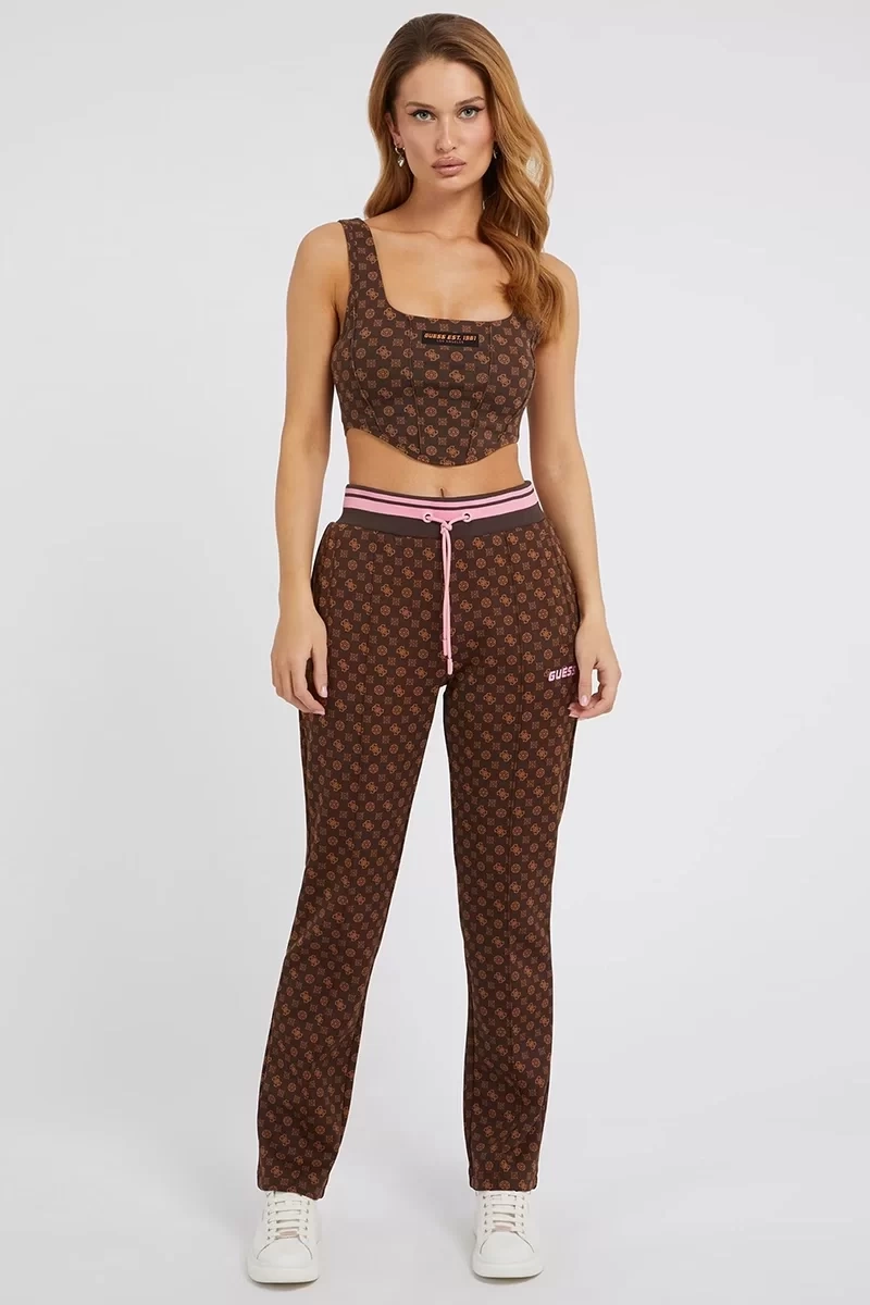 Guess 4G Ve Peony Logolu  Pantolon