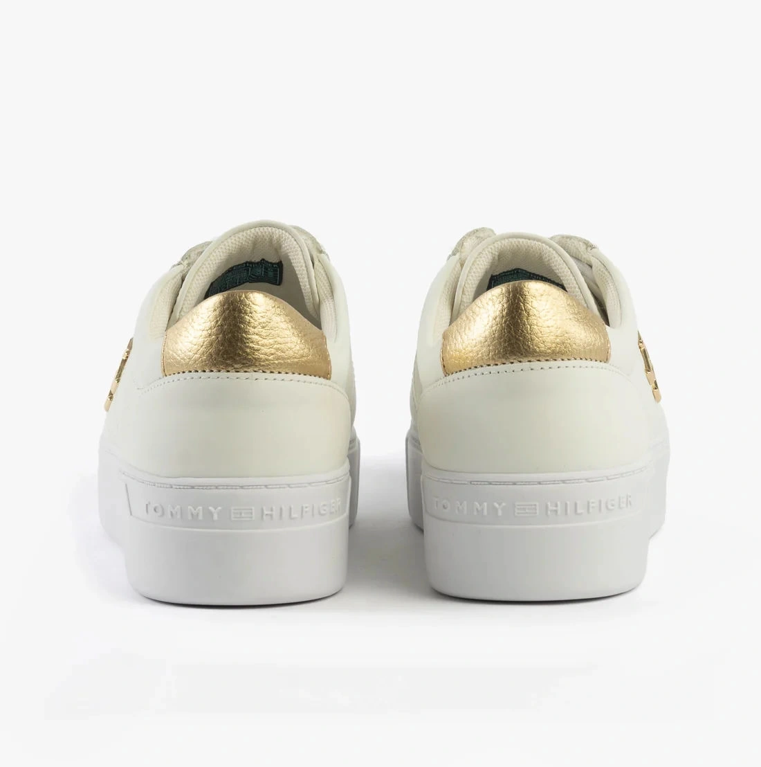 PLATFORM COURT SNEAKER METALLICS