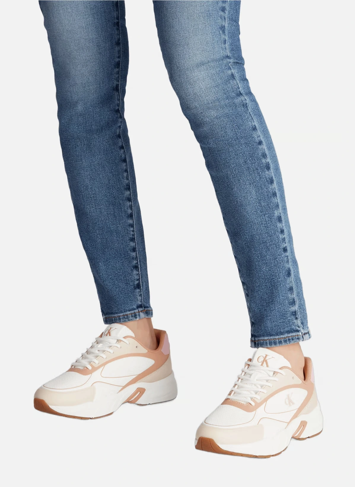 Calvin Klein Kadın Pembe Ck Logolu Sneaker