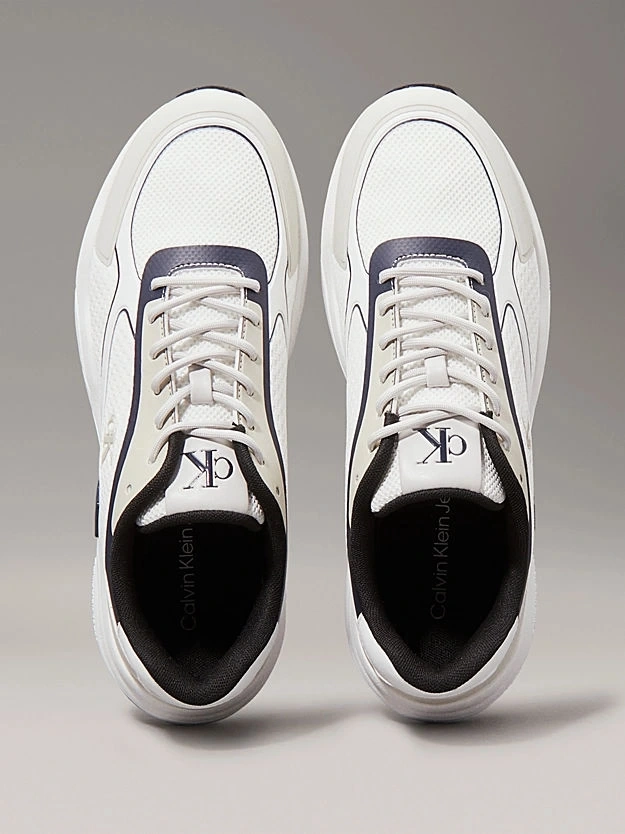 Tommy Hilfiger  Erkek  Beyaz Kalın  Tabanlı Sneaker