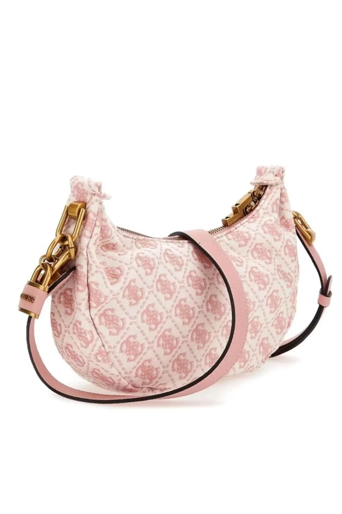 Guess Pembe  Shemara Mini Hobo Çanta