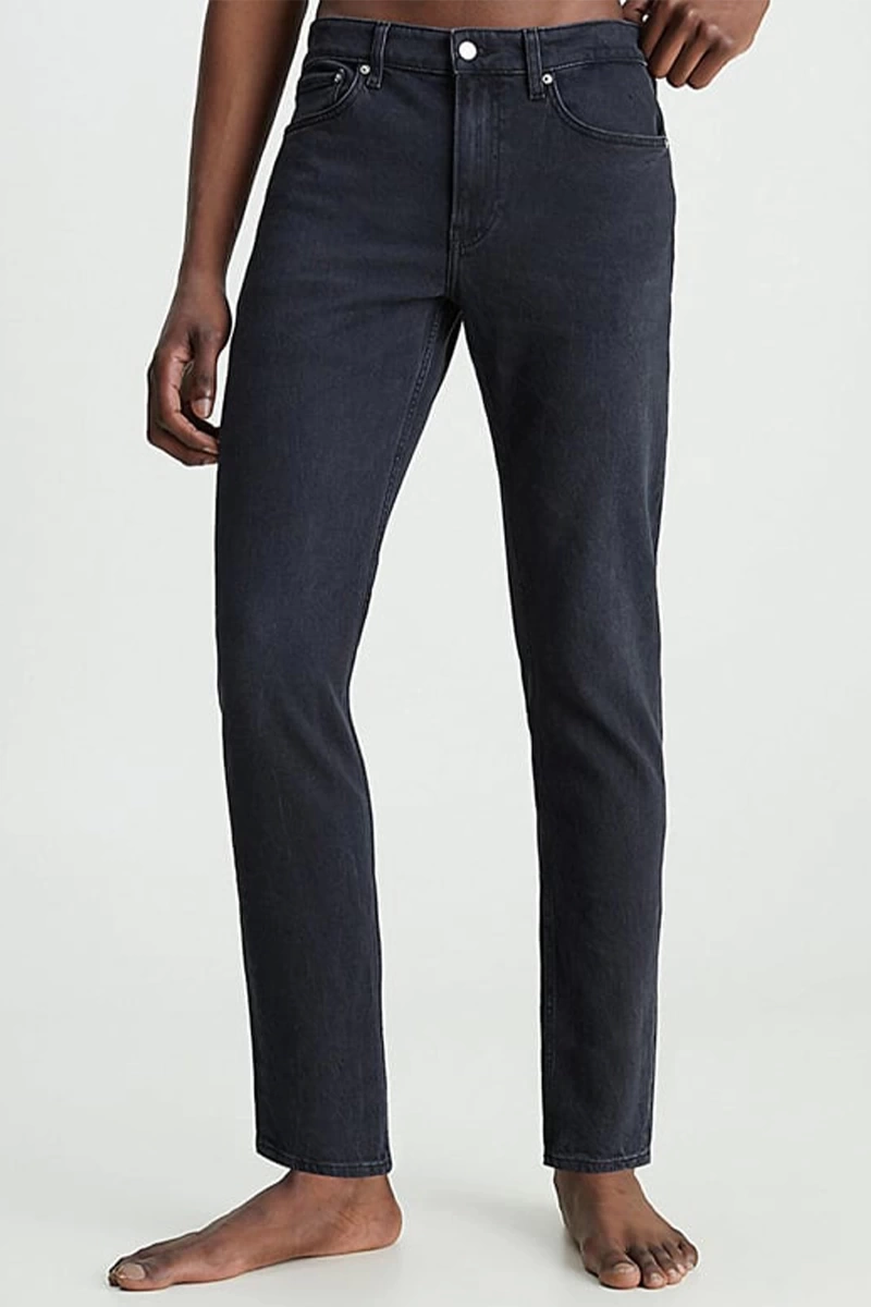Calvin Klein Erkek Normal Bel 5 Cepli Siyah Kot Pantolon