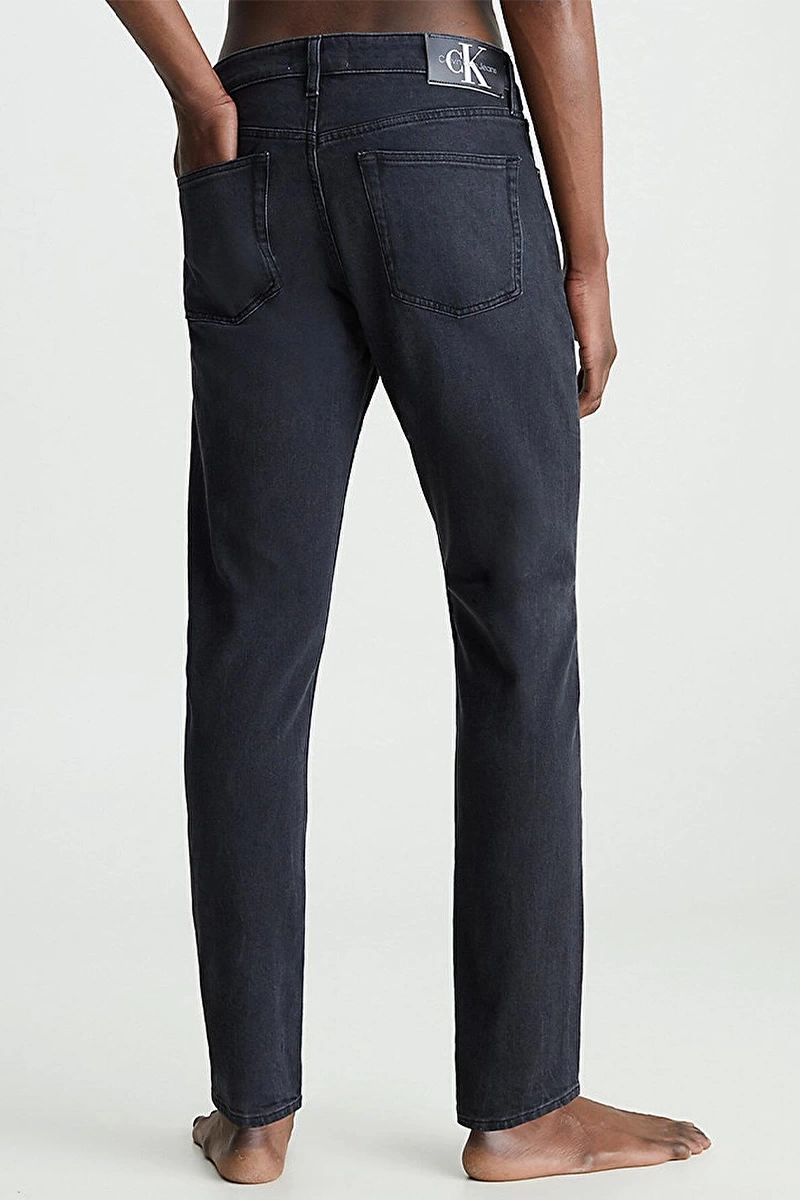 Calvin Klein Erkek Normal Bel 5 Cepli Siyah Kot Pantolon