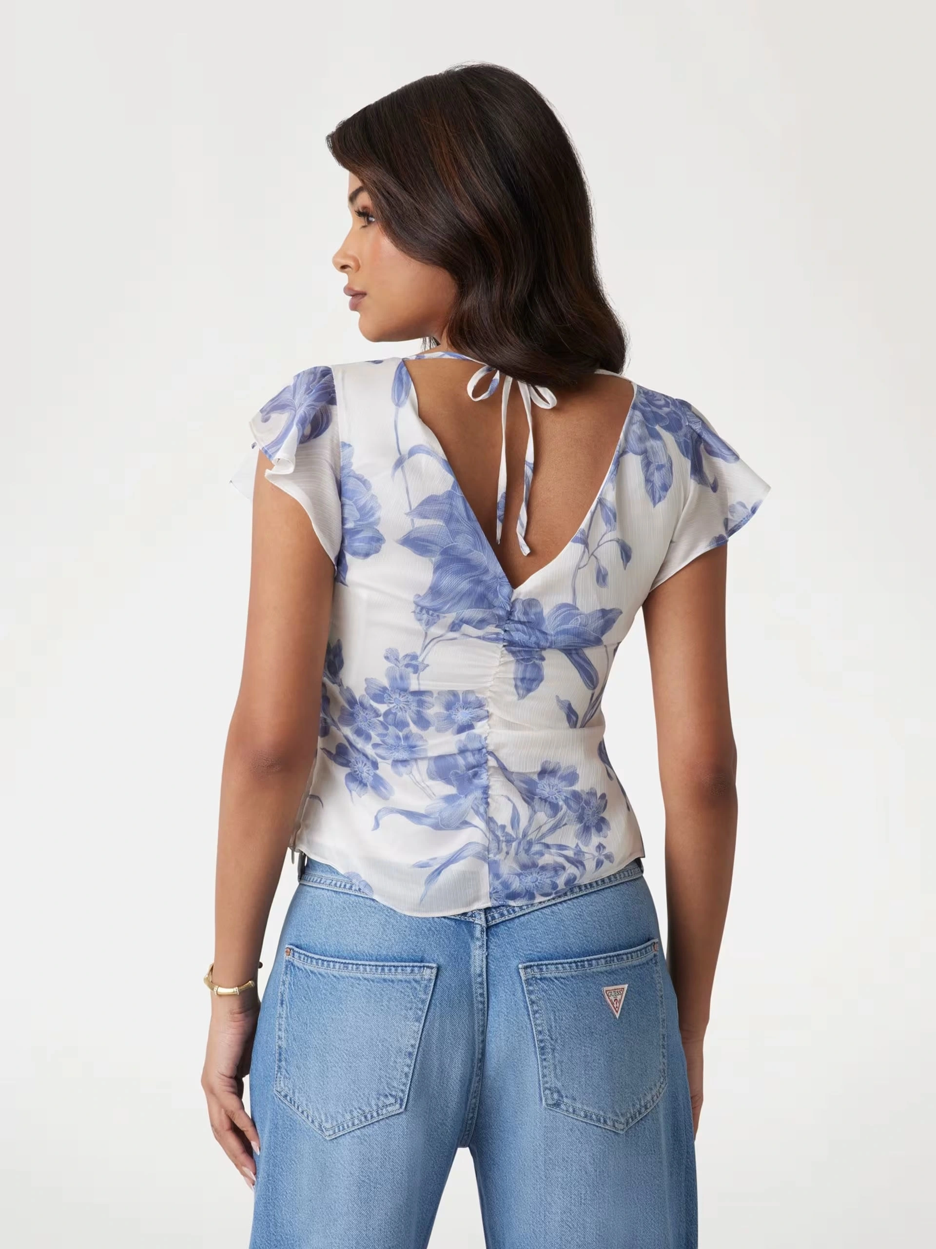 SS MELANIE CHIFFON TOP
