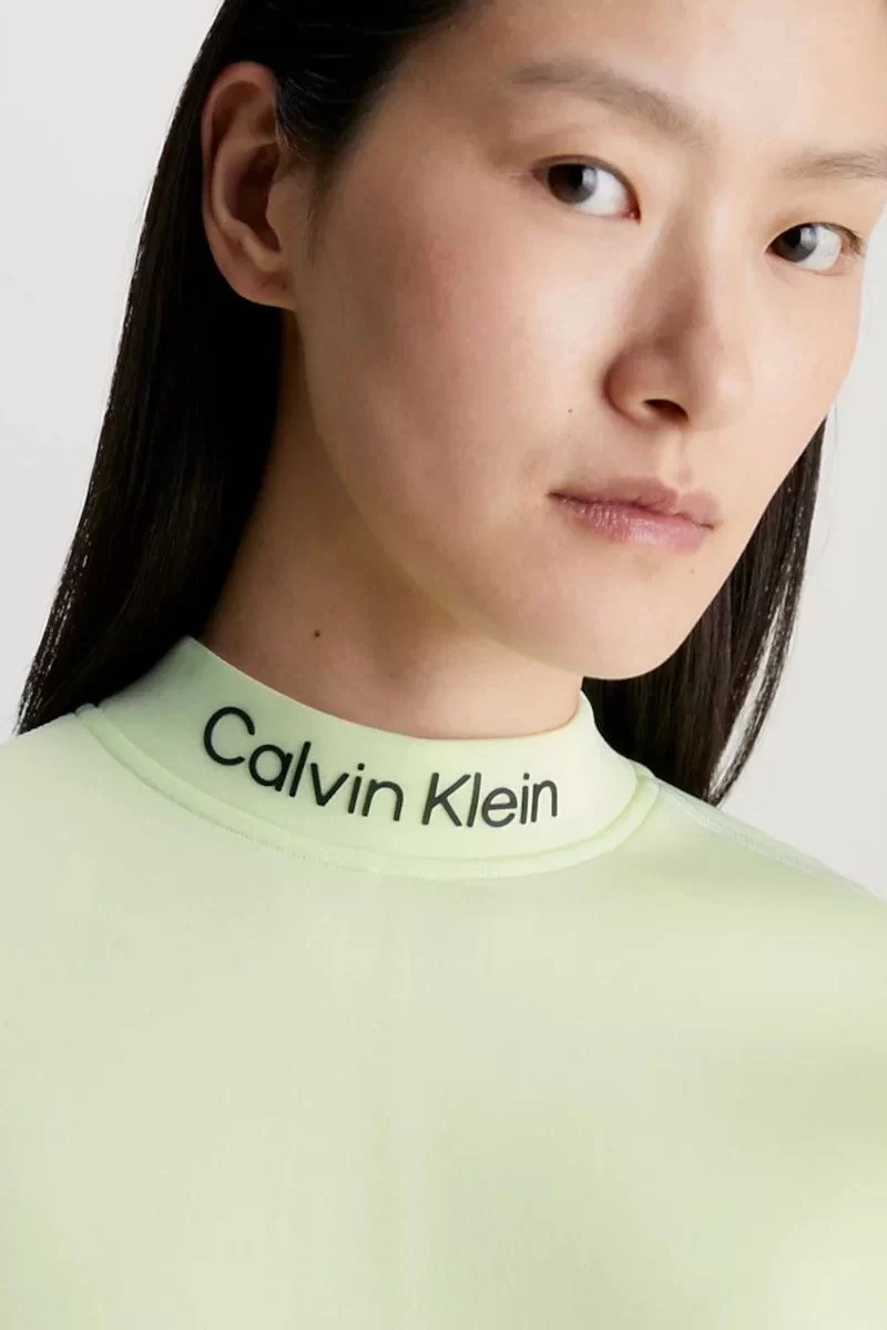 Calvin Klein Balıkçı Yaka Kısa Logolu Üst