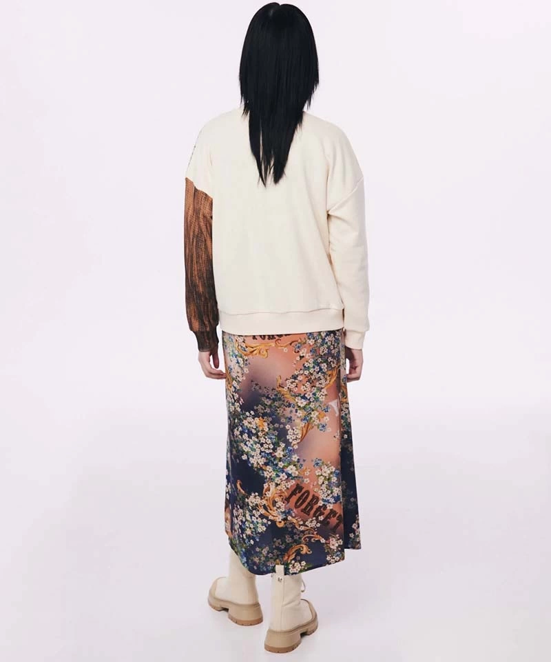 Twist Baskılı Regular Fit Sweatshirt