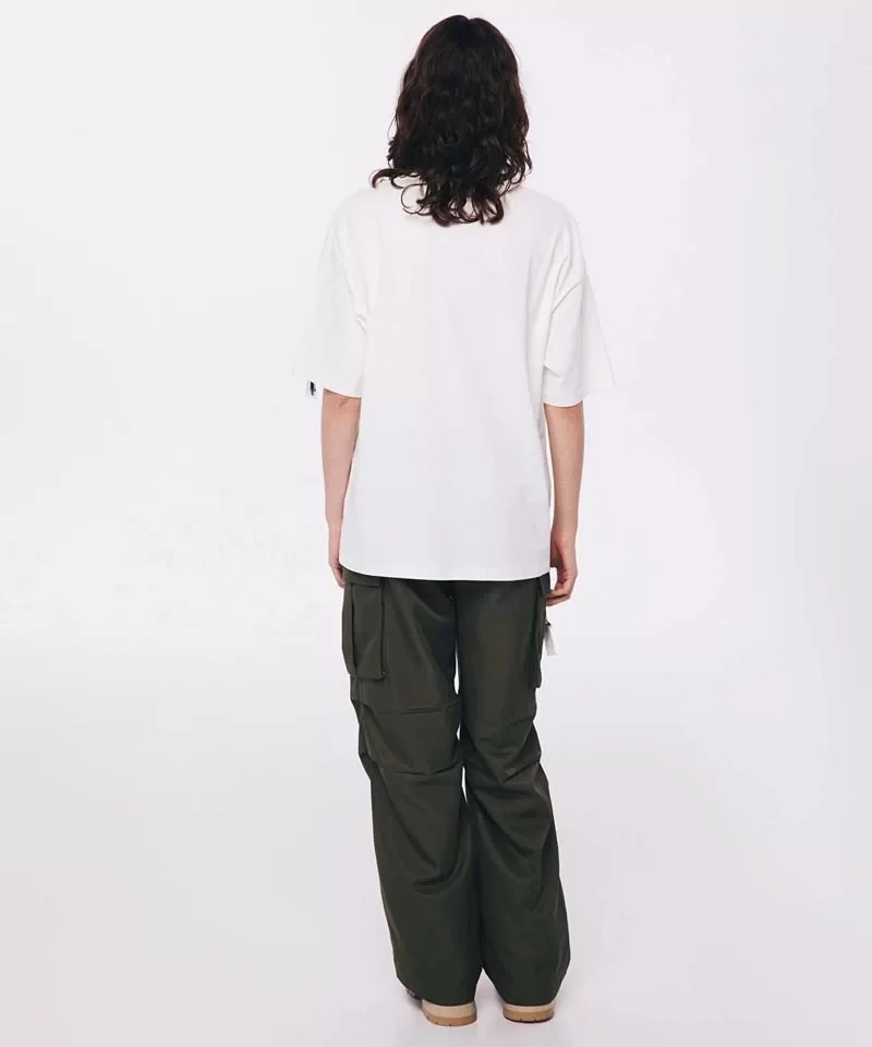 Twist Eskitme Efektli T-Shirt