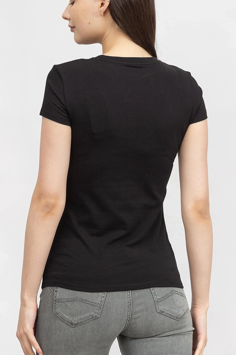 Armani Exchange Kadın Bisiklet Yaka T-shirt