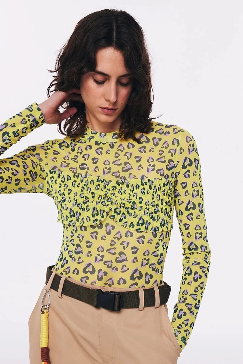 Twist Anımal  Prınt T-Shirt
