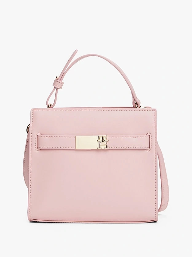 Tommy Hilfiger Kadın Pembe Heritage Mini El Çantası