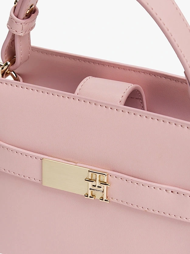 Tommy Hilfiger Kadın Pembe Heritage Mini El Çantası