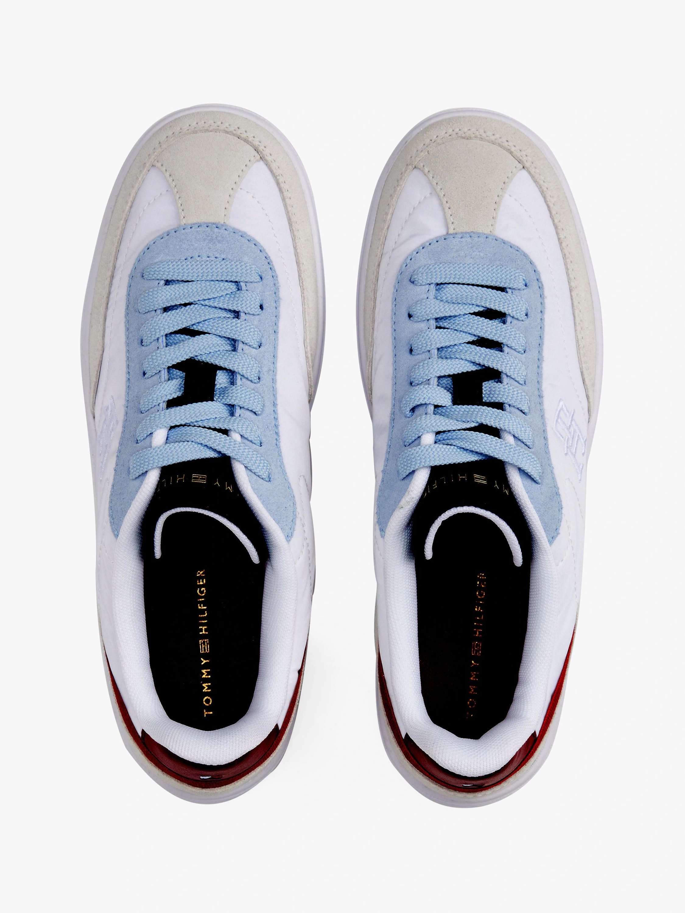 Tommy Hilfiger Kadın Beyaz TH Heritage Sneaker