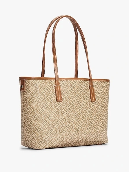 TH MONOPLAY LEATHER TOTE