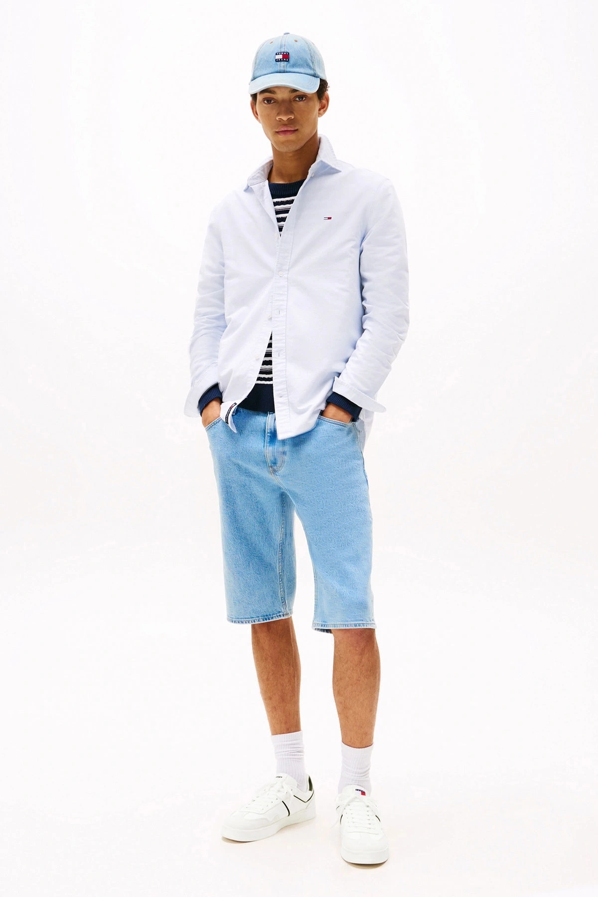 Tommy Hilfiger Erkek Beyaz Deri Greenwich Sneaker
