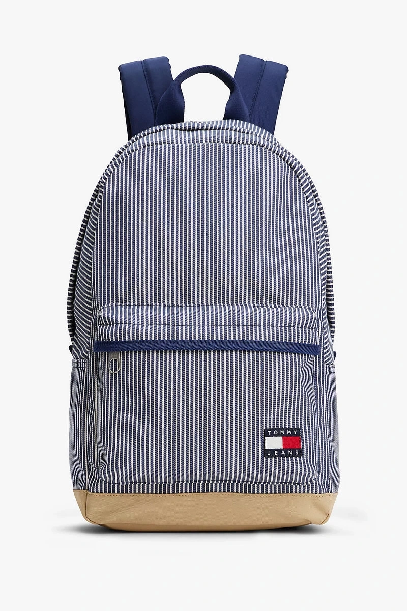 Tommy  Hilfiger Erkek Essential Stripe Dome Sırt Çantası