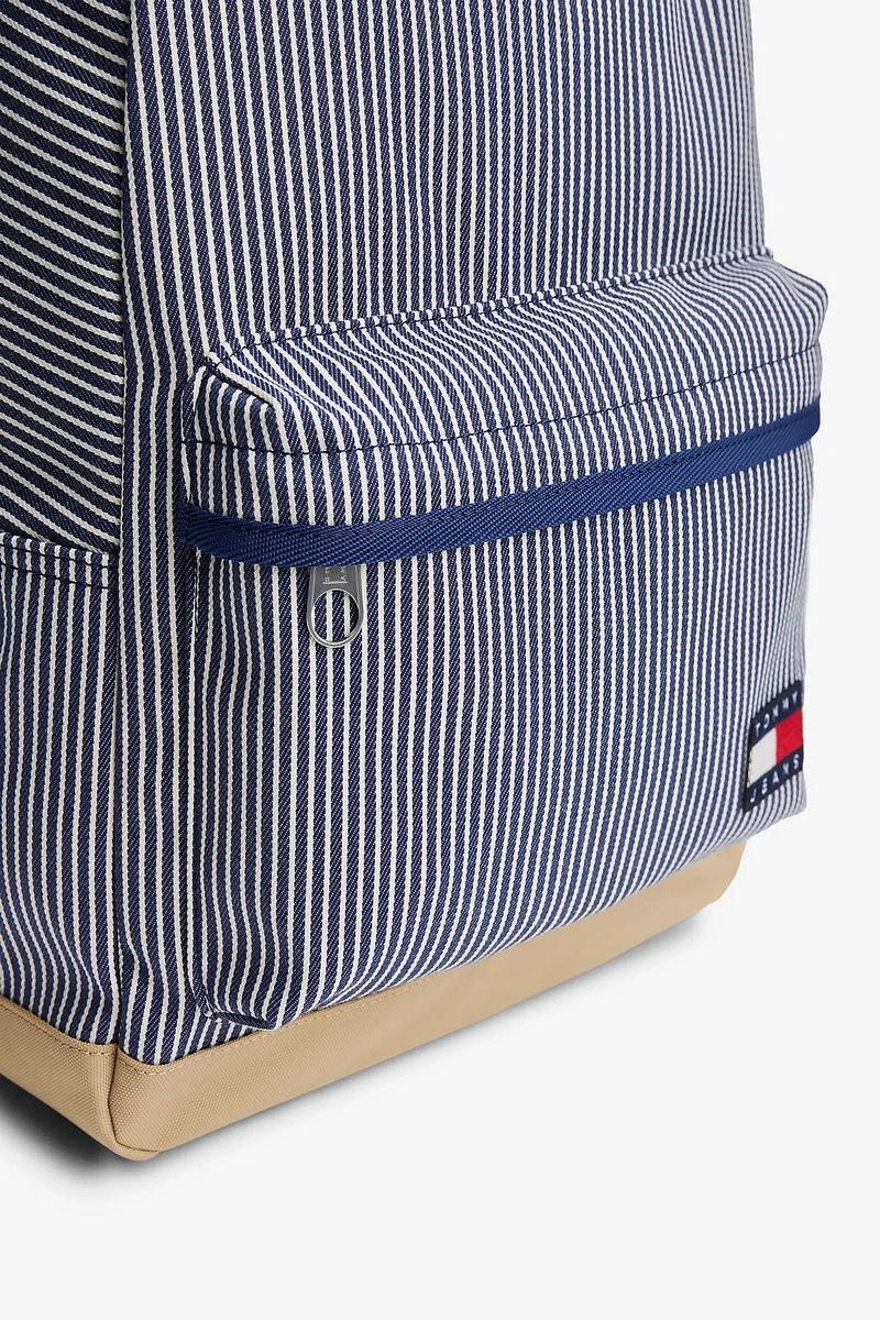 Tommy  Hilfiger Erkek Essential Stripe Dome Sırt Çantası