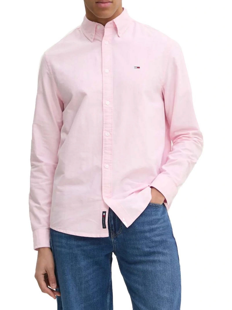 Tommy  Hilfiger Erkek Pembe Gömlek