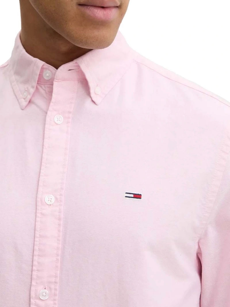 Tommy  Hilfiger Erkek Pembe Gömlek