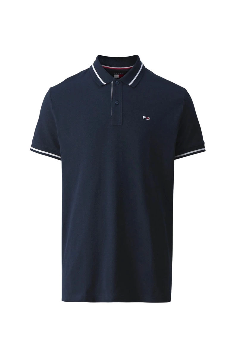 Tommy Hilfiger Erkek  Logolu Normal Kesim  Polo T-Shirt