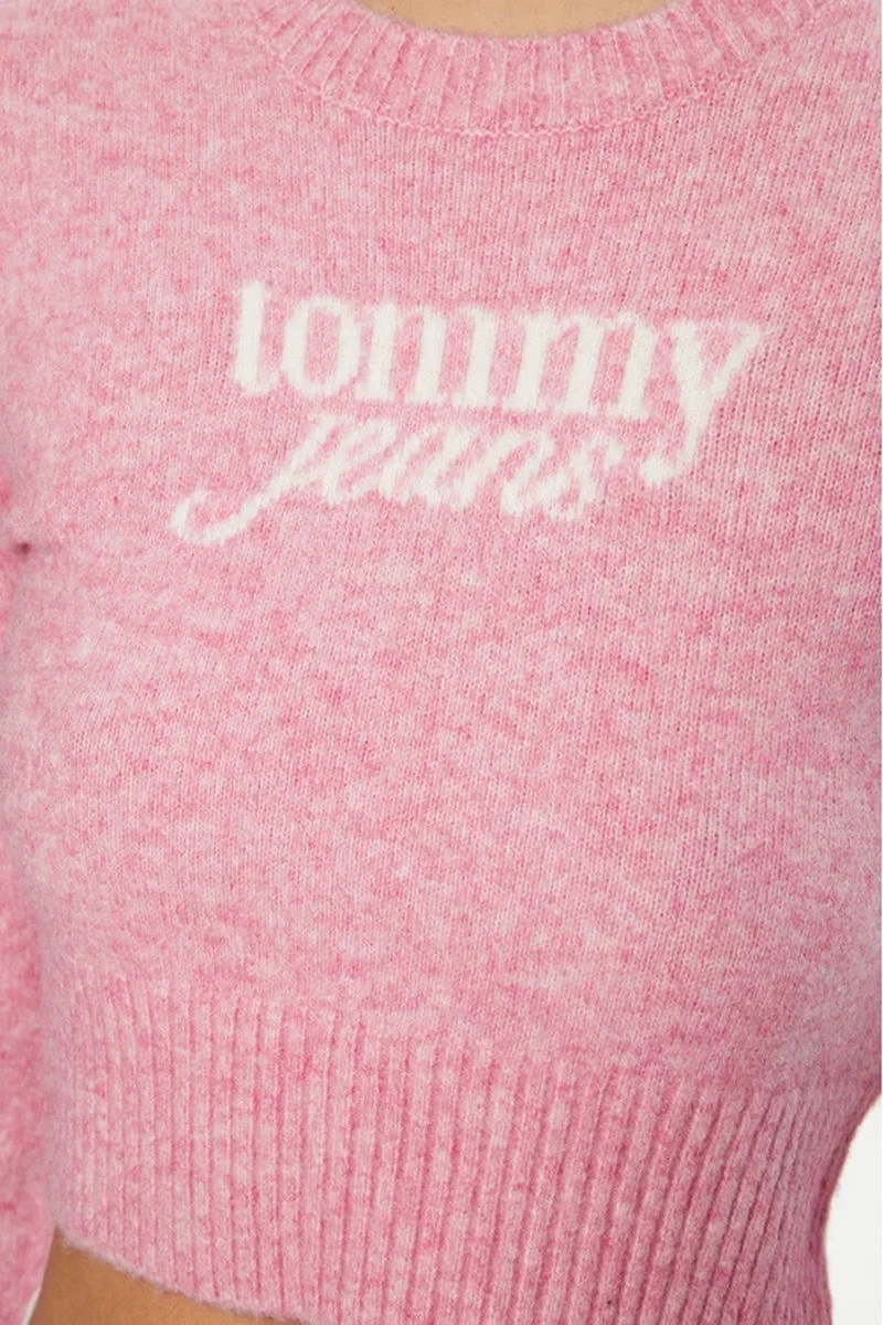 Tommy Jeans Kadın  Pembe Crop