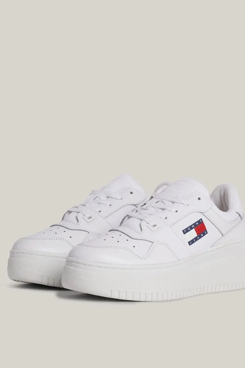 Tommy Hilfiger Kadın Beyaz Sneaker