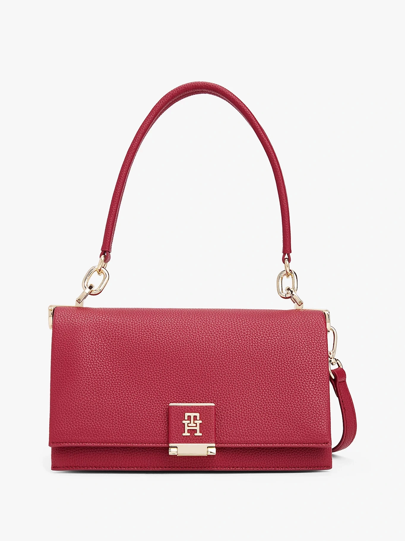 Tommy Hilfger Kadın TH Monogram Kapaklı Askılı Çanta