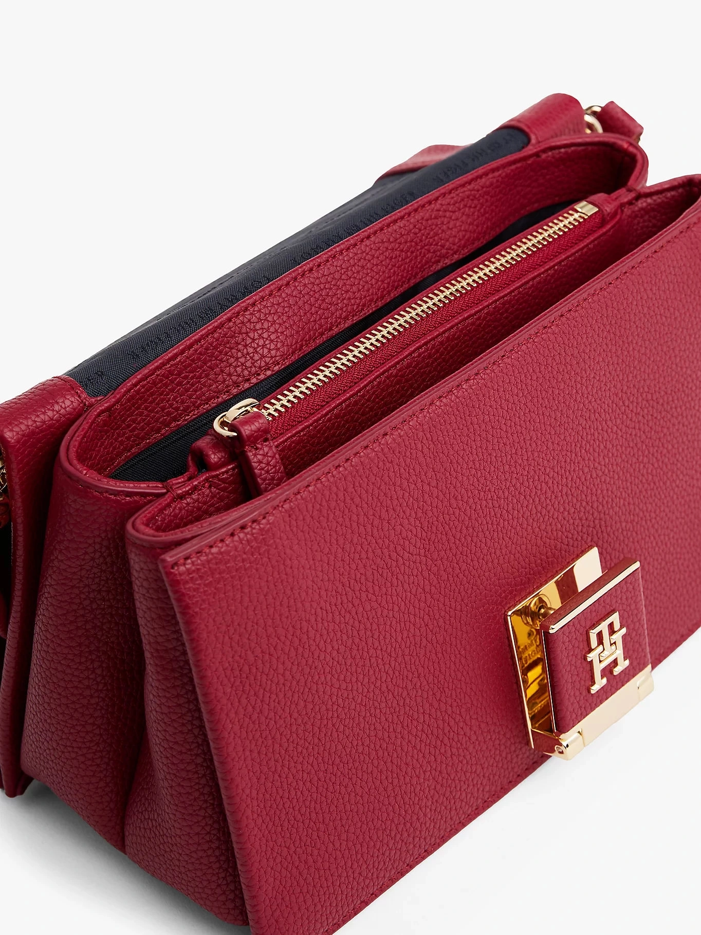 Tommy Hilfger Kadın TH Monogram Kapaklı Askılı Çanta