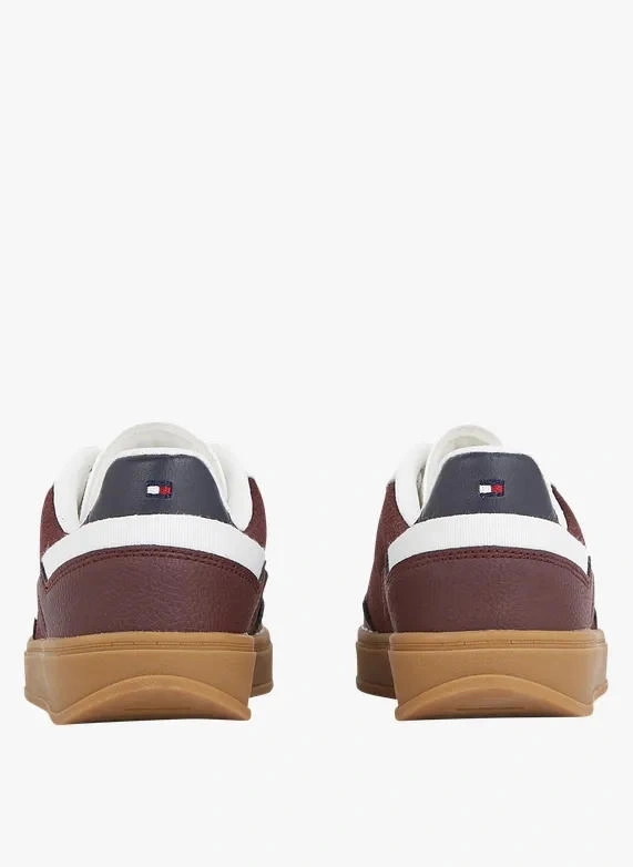 Tommy Hilfiger Kadın Bordo Heritage Sneaker