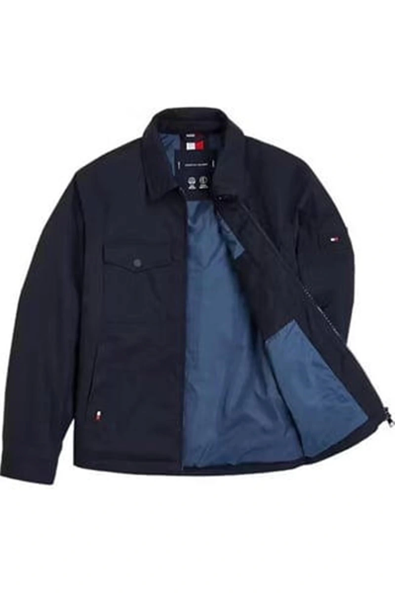 Tommy Hilfiger Erkek Lacivert Regular Fit Ceket