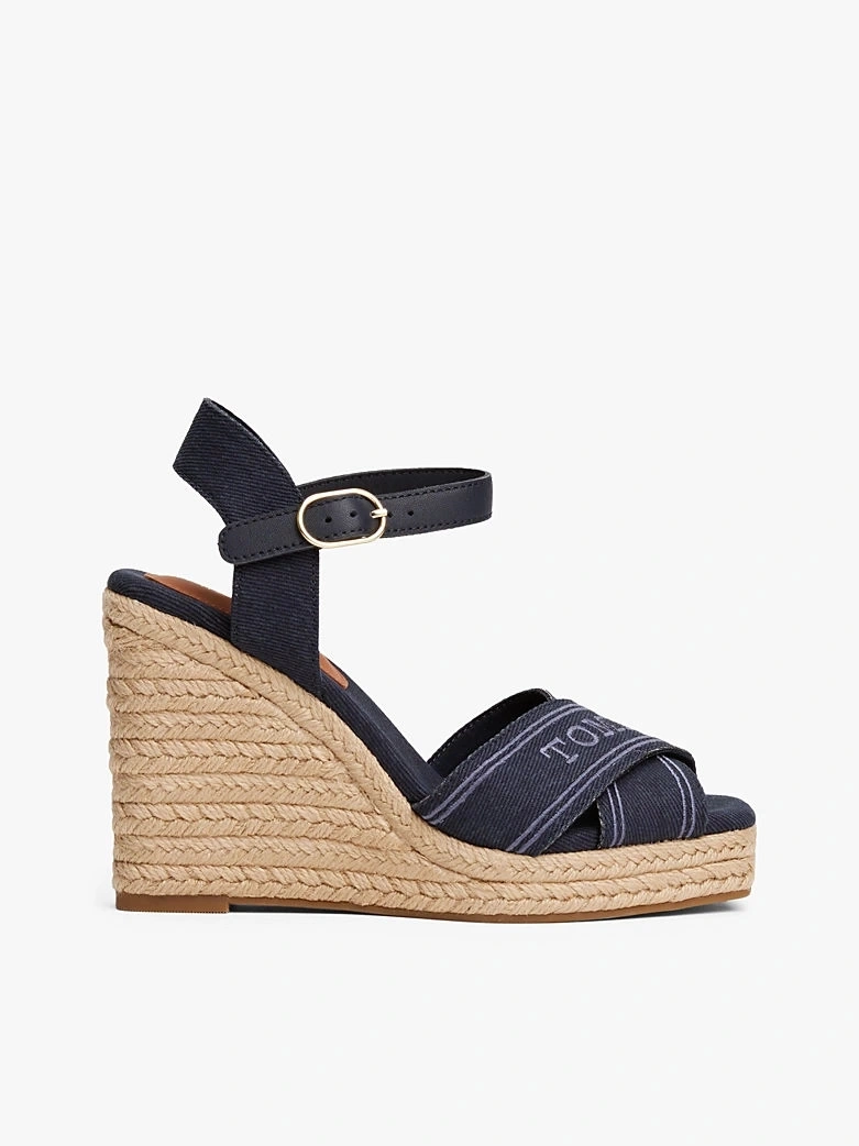 TOMMY HILFIGER ESPAD HIGH WEDGE